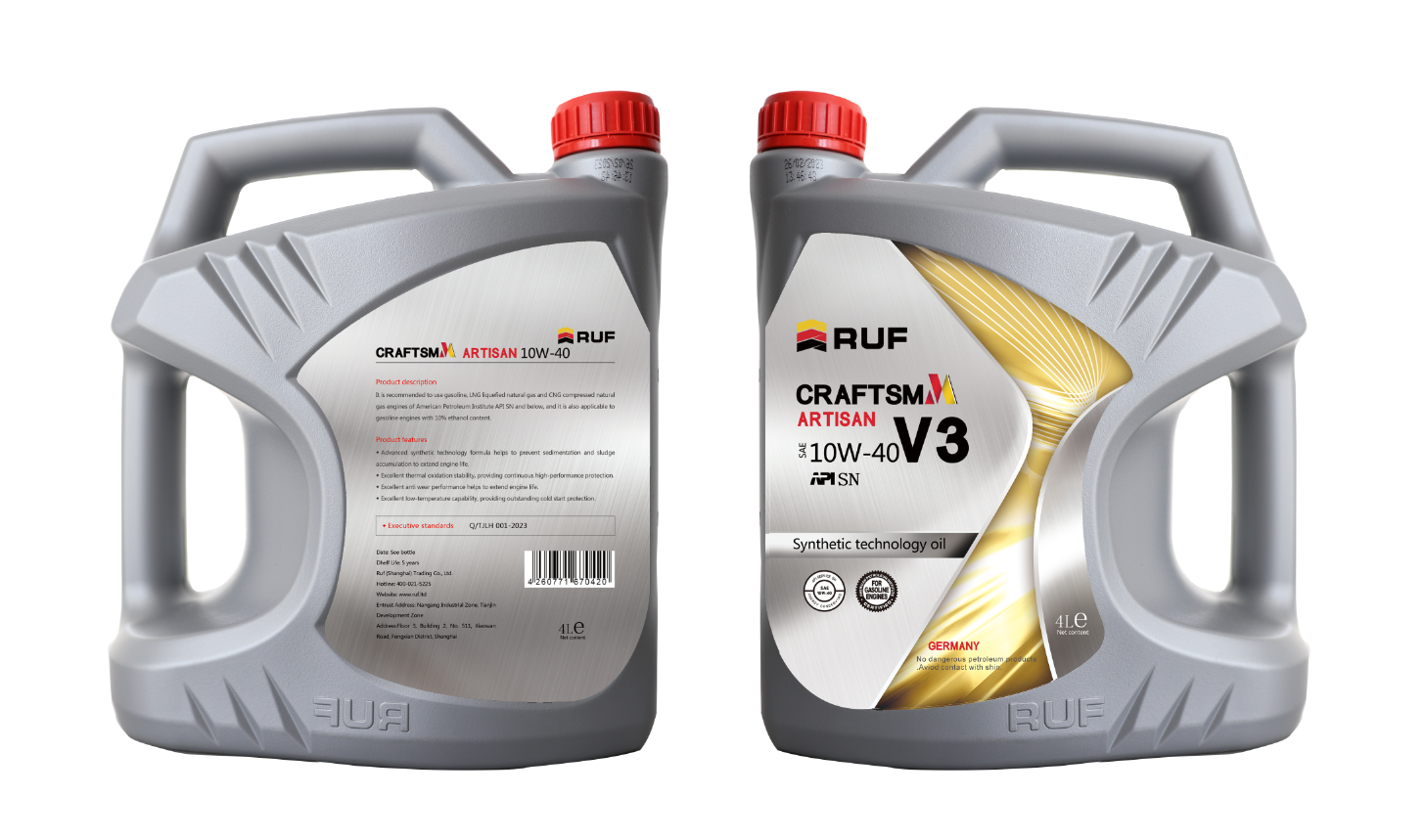 RUF工匠V3合成科技SN  10W-40