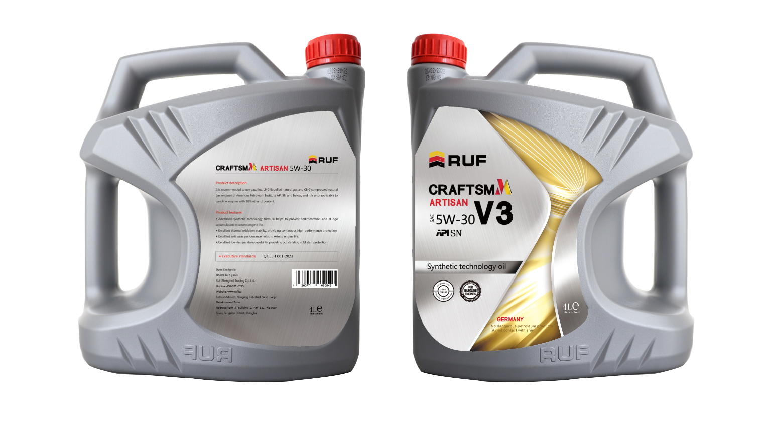 RUF工匠V3合成科技SN  5W-30